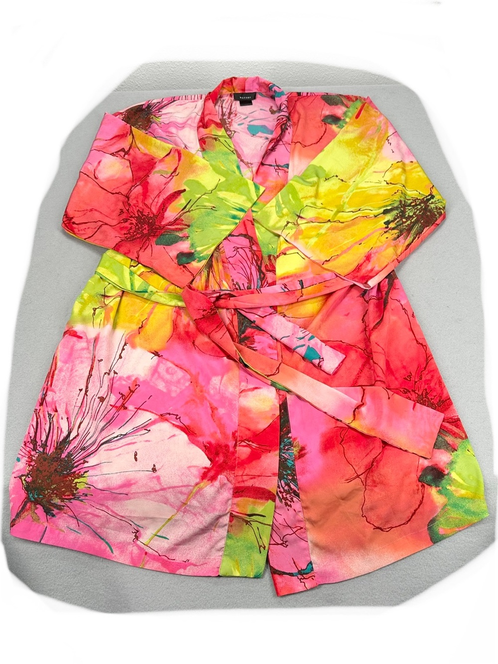 Natori Radiance satin wrap